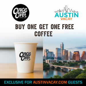 Buy One, Get One Free at Once Over Coffee